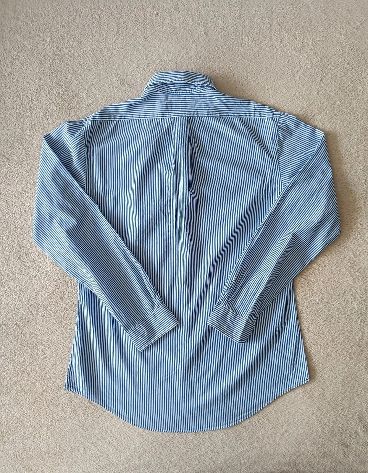 Polo Ralph Lauren blauw gestreept overhemd wit Maat M – photo 3